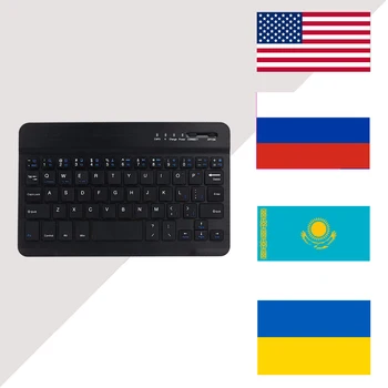 

RS Bluetooth Wireless Keyboard Aluminum Mini Bluetooth Universal 7 Inch for iPad Galaxy Tabs IOS Android Windows Tablet/Desktop