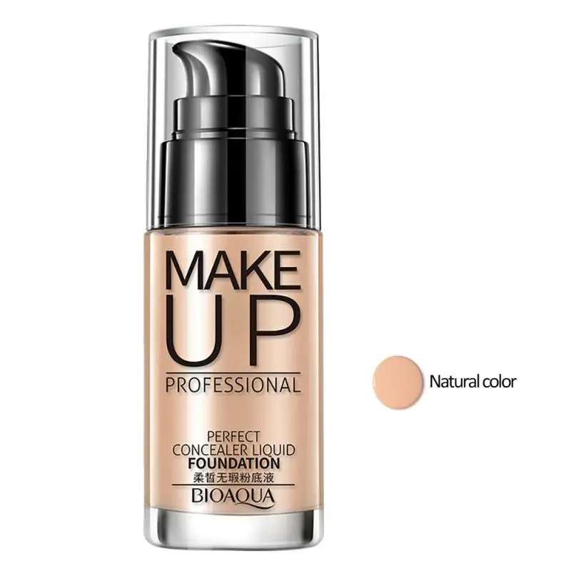 Макияж лица основа contour Pro maquiagem лица BB крем консилер Foundation Shake отбеливающий чехол