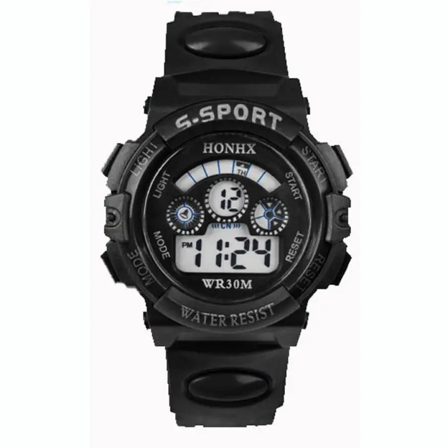 

Quartz wristwatches Montre Homme Silicone Alarm Date Sports Wrist Watches Men Digital Dropship Watch 18JAN16