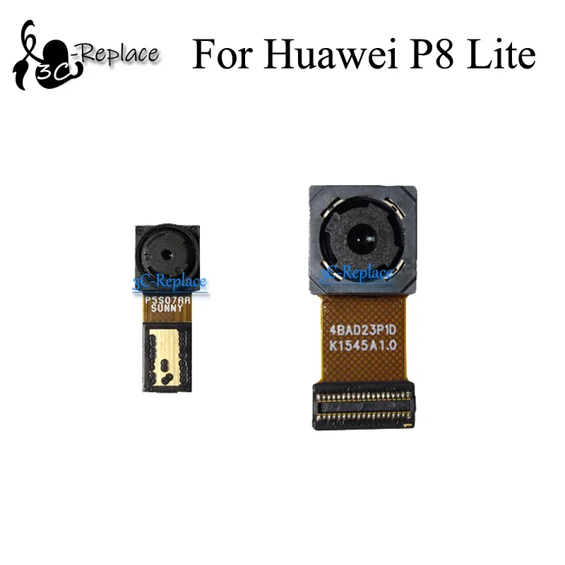 Для Huawei Ascend P8 Lite VA666 T18 0 45 ALE-L04 L21 TL00 L23 задняя основная большая камера Маленькая
