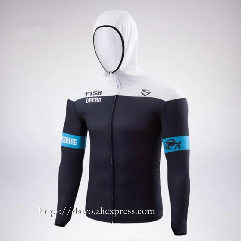anti uv mesquitas manga longa com capuz camisas de pesca