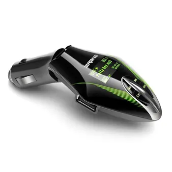

Green LCD Display Car Kit Car MP3 music Player Multi-Function Audio Wireless FM Transmitter Modulator USB/SD Reader MMC Remote