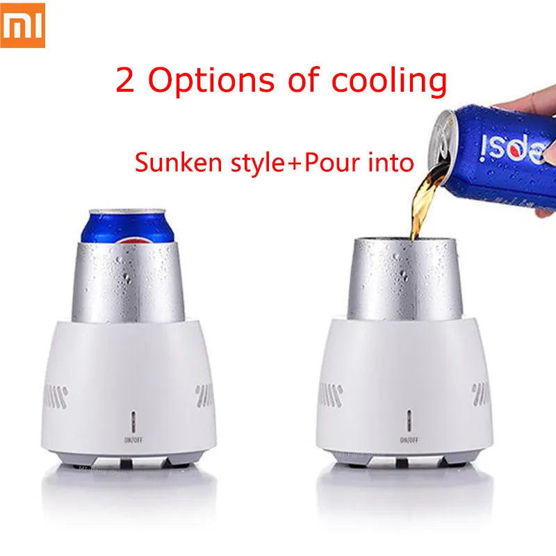 

Original Xiaomi BOLING Smart Touch Control Fridge Drink Cooler Cup Quick Frozen Drink Cooler Portable Refrigerator Rapid Cooling