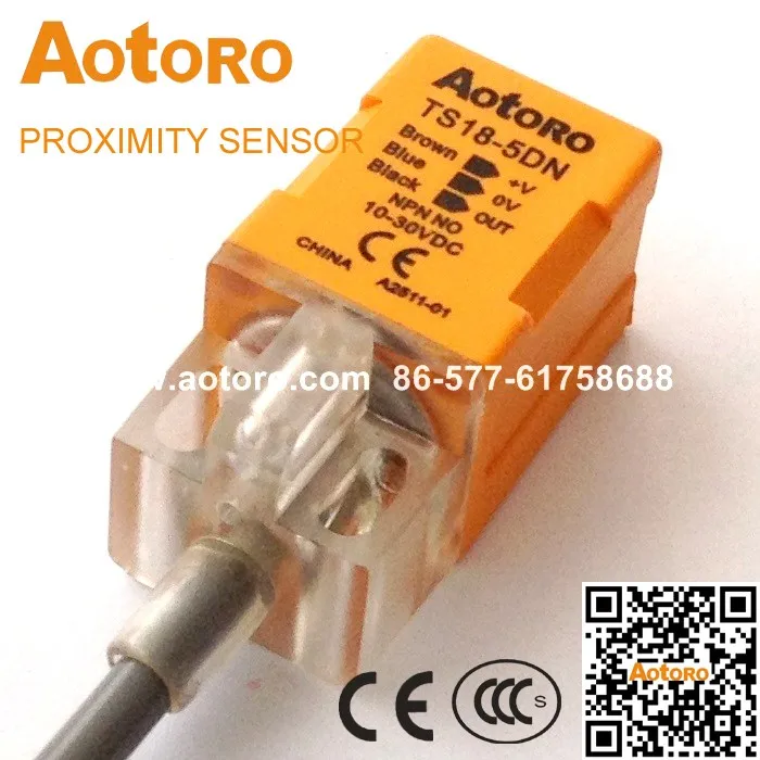 Aotoro Detector Sensor Ts18 5dn Inductive Proximity Sensor 3