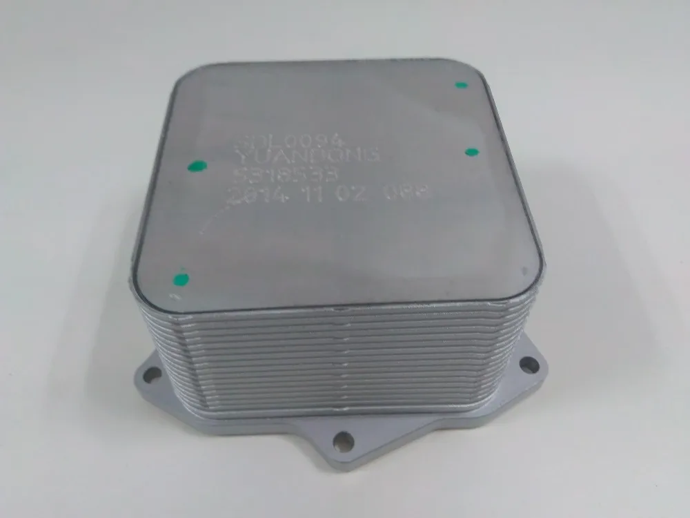 OEM Качество ISF 2 8/3 8 масляный радиатор для грузовика 5318533 5266955 Cummins Foton JAC HOWO|oil cooler|oem
