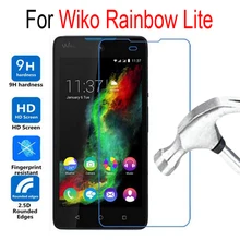 Премиум Закаленное стекло для wiko rainbow lite защитное покрытие ЖК