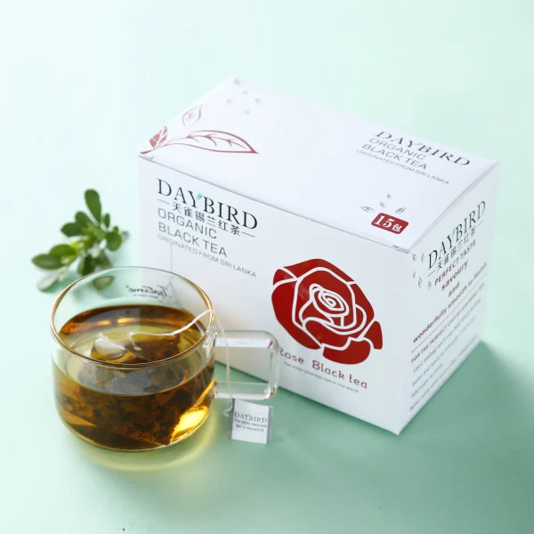 

day bird Ceylon tea teabag tea bag tea roses imported from Sri Lanka 15 bags