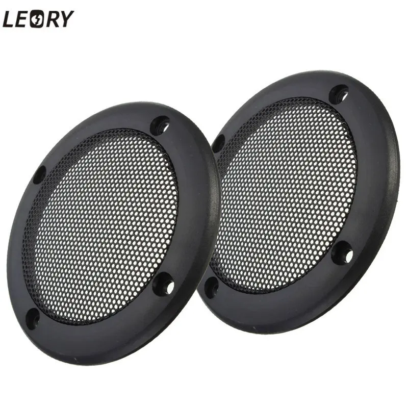LEORY Wholesale 3.5 inch Decorative Tweeter Audio Speaker Cover Circle