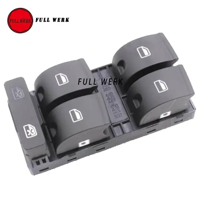 Interruttore finestrino interruttore alzacristallo elettrico per A4 S4 B6 B7 RS4 SEAT Exeo 8ED 959 851 ABS