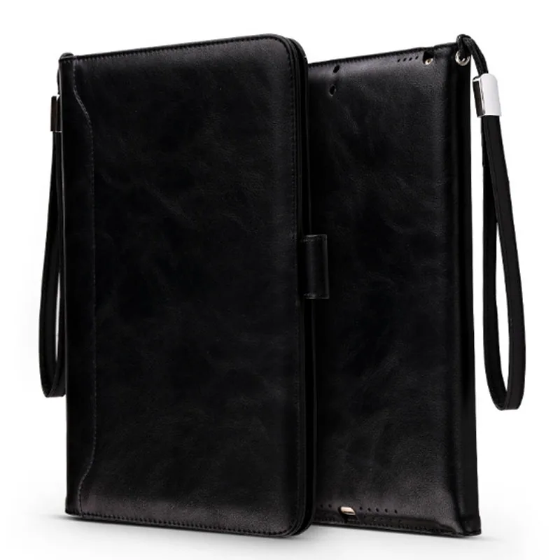 

Case For Ipad 9.7 Leather Case Luxury Intelligent Sleep Flip Cover Stand Card Holder Handbag For Ipad 9.7 Inch Cover
