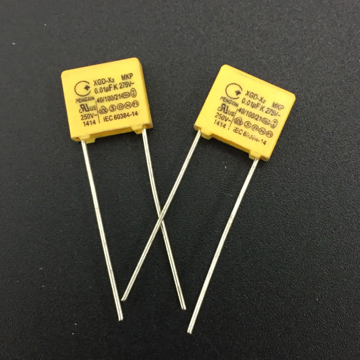 20pcs X2 Safety Capacitor 275VAC 103 K 103K 10 0.01UF 10nF 275V AC