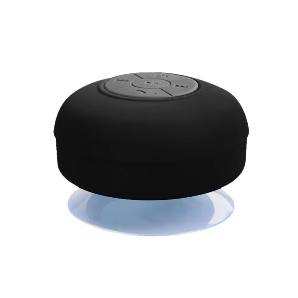 

Porttable Speaker Waterproof Wireless Bluetooth Player Bathroom Mini Stereo Hd Sounds Music Surrounding Devices With Suction New