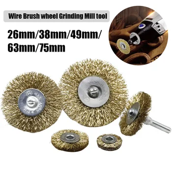 

8 PCS Per Set Woodworking Steel Wheel Wire Brush Wheel Grinding Mill Tool Power Tools Abrasive Tools. Drill