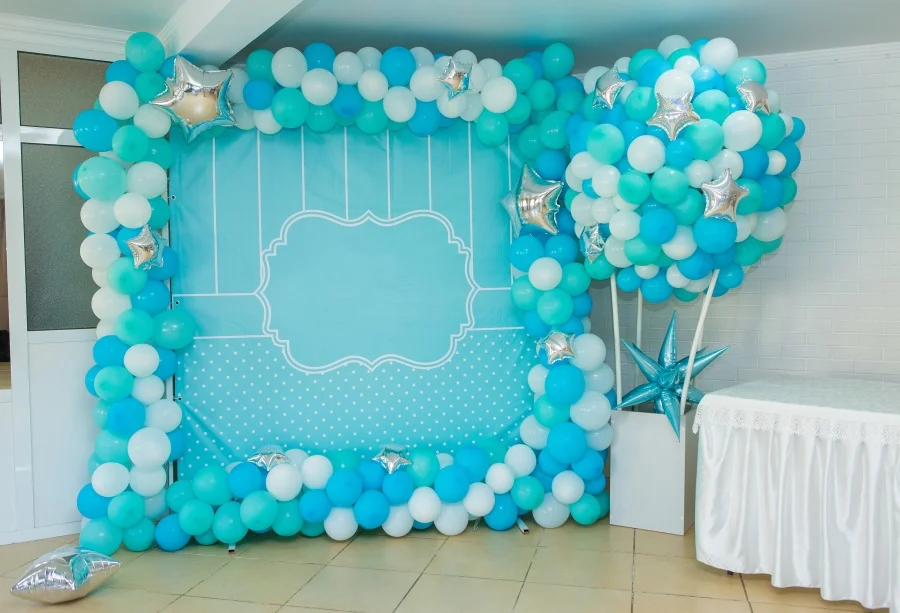 Laeacco Photo Backdrops Balloons Birthday Party Wedding Baby Portrait Photo Backgrounds Photographic Backdrop Photo Studio