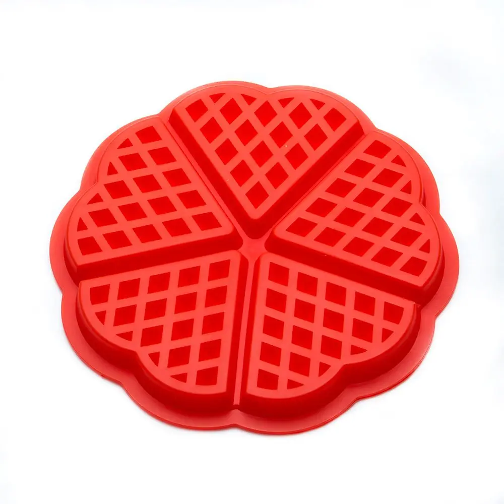 

LINSBAYWU Silicone Waffle Mold Maker Pan Microwave Baking Cookie Cake Muffin Bakeware Cooking Tools Kitchen Accessories Supplies