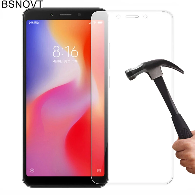 2 قطعة Xiaomi Redmi 6A الزجاج الهاتف واقي للشاشة الزجاج المقسى ل Xiaomi Redmi ملاحظة 7 الزجاج ل Xiaomi Redmi 6A 6 7 الذهاب 6 برو