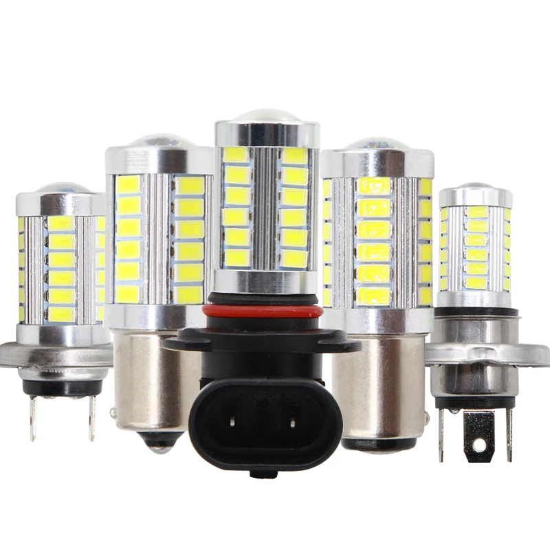 KEVANLY 1 шт. Автомобильная противотуманная фара H8 H11 Led 9005 Hb3 9006 Hb4 H4 H7 1157 P13w H16 5630 33SMD