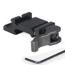 PPT Новое поступление Tri-railодиночный слот угол крепления wQD крепление рычага Материал 6063 Алюминиевый рельс 20 мм gs22-0224