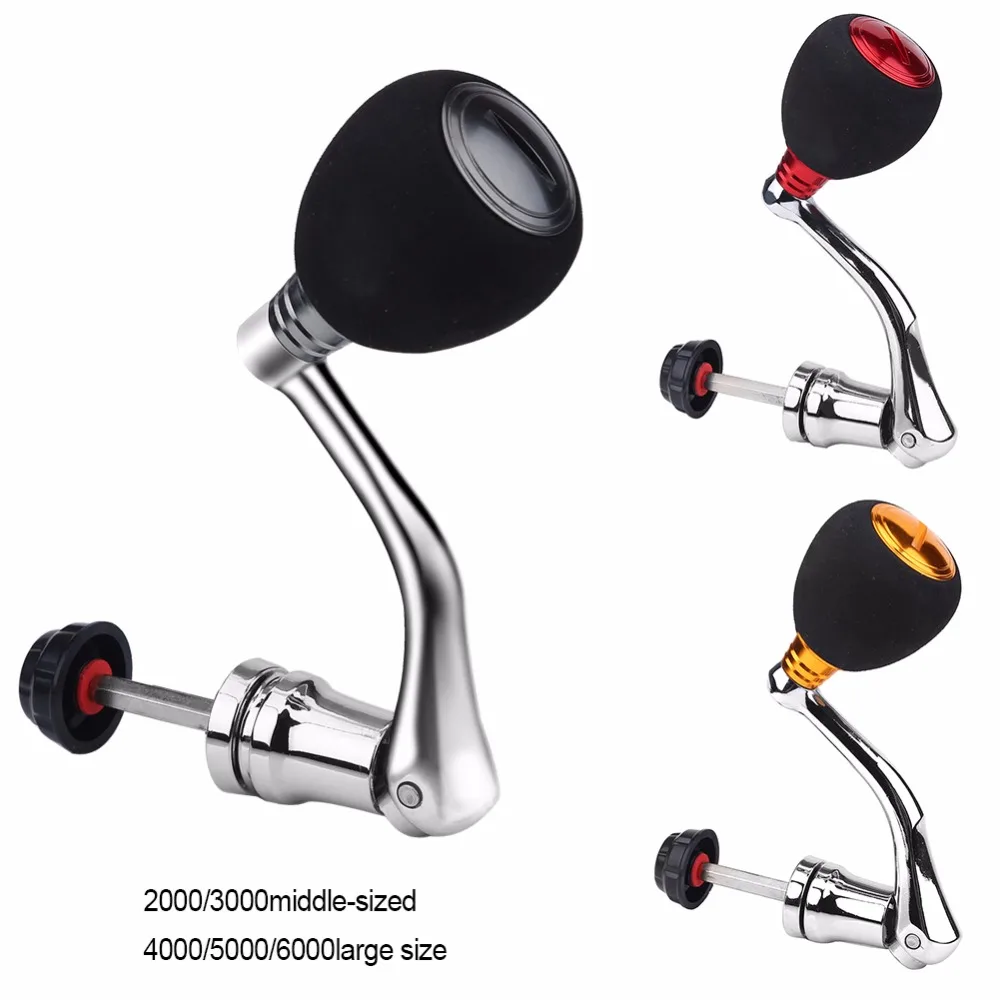 

DEUKIO Fishing Reel Handle Knob Spinning Handle Arm Grip Carp Fishing Baits Reel for Baitcasting Folding Crank Fishing Tackles