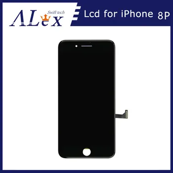 

10pcs/LOT top quality LCD for iPhone 8PLUS LCD Display Glass Lens Touch Screen Digitizer Assembly Replacement Parts FOR 8 plus