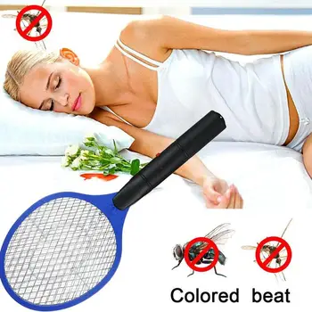 

Summer Hot Cordless Battery Power Electric Fly Mosquito Swatter Bug Zapper Racket Insects Killer Bug Zappers