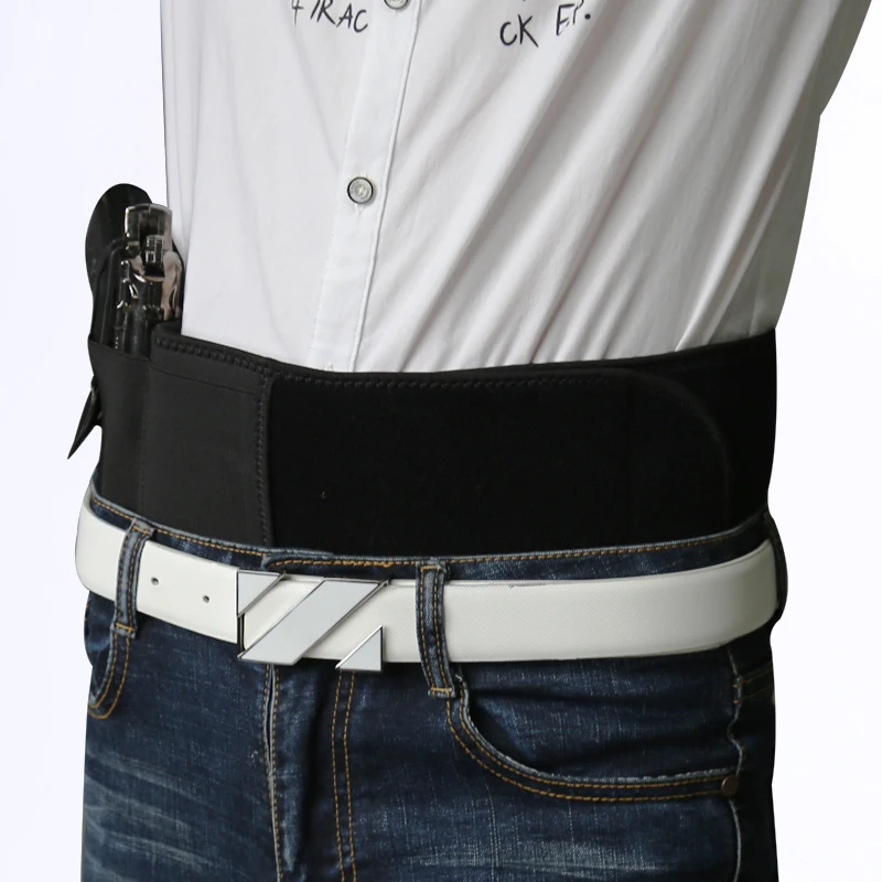

Newest Practical Concealed Carry Ultimate Belly Hand Band Holster Gun Right&Left Pistols Holsters Fits all Pistol