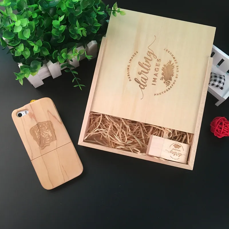 2017 New 3 IN 1 Wooden Usb + Wooden Photo Box + Wooden Phone Case Custom Logo Usb 3.0 Memory Flash Stick Pen Drive for Wedding 2017 New 3 IN 1 Wooden Usb + Wooden Photo Box + Wooden Phone Case Custom Logo Usb 3.0 Memory Flash Stick Pen Drive for Wedding