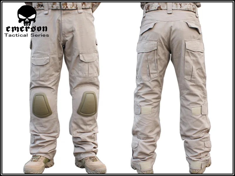 Боевые штаны EMERSON Tactical Gen2 с наколенником Tan EM2746|pants knee tactical|emerson gen2pants emerson |