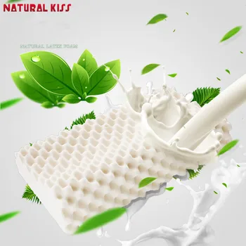 

Bedding Soft Memory Massage Latex Orthopedic Head Cervical Pillows Neck Support Massage Particles promote Deep sleep Pillow