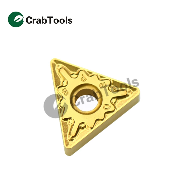 

Crab Tools KYOCERA 10PC TNMG160404PS CA5525/PR1125 Metal Turning Lathe Tools Turning Cutter Carbide CNC Tool Tip Machine