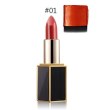 7 цветов на выбор Глянцевая губная помада матовая помада Модные женские макияж водонепроницаемое косметическое средство для губ Ryukin Золотая помада
