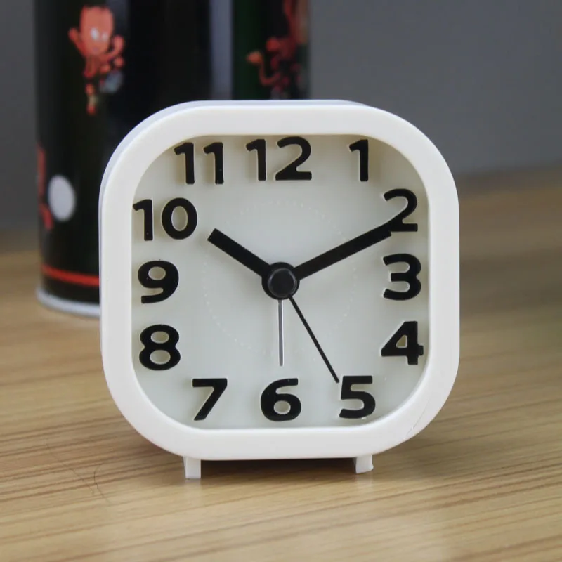 2017 Time-limited New Arrival Europe Led Clock Reloj Candy Color Desktop Alarm Pure Mute Stereo Are Lazy With Back Light | Дом и сад