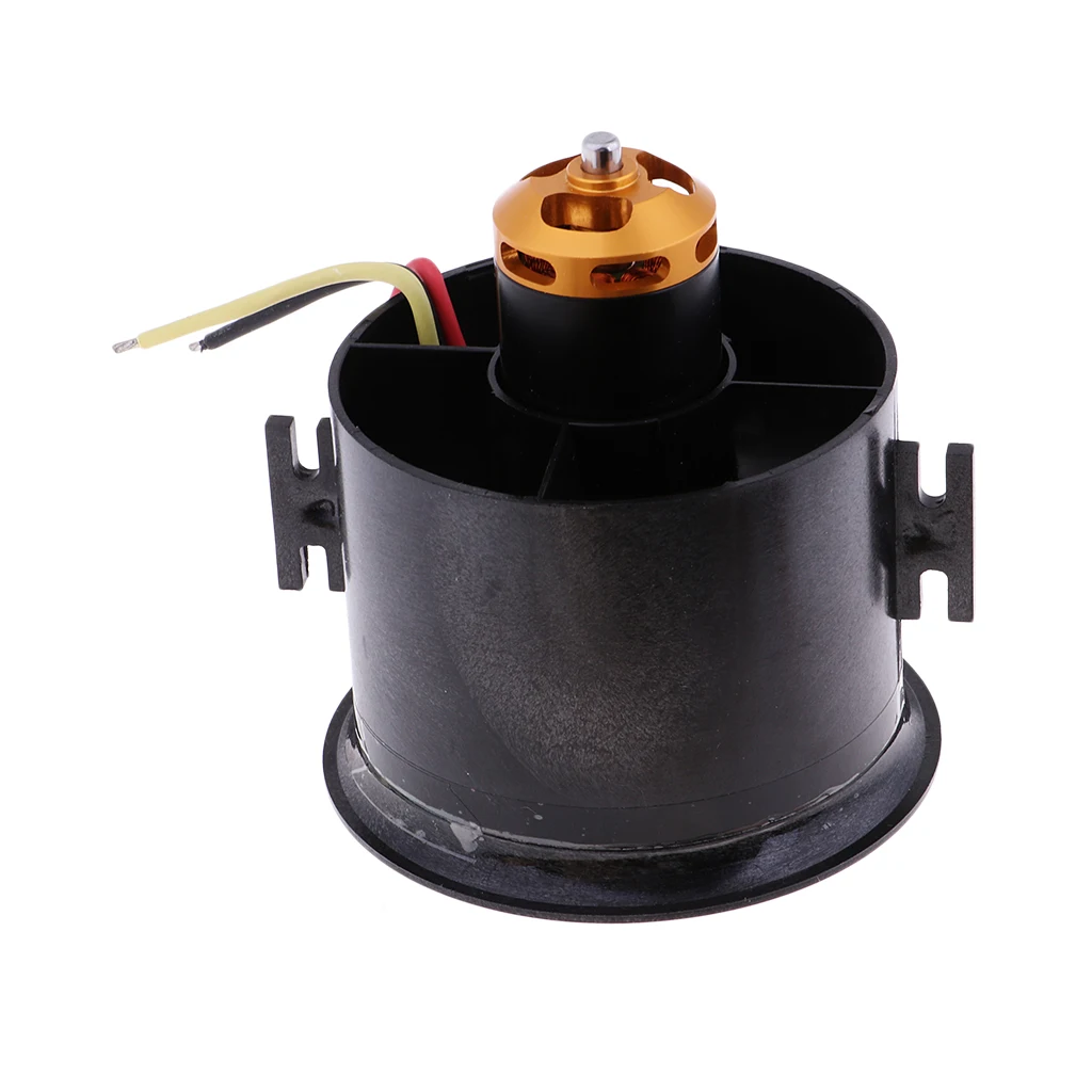 QF2827 2600KV Brushless Motor 70mm Ducted Fan for RC EDF Jet Aircraft Planes