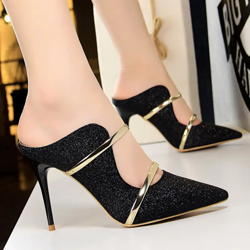 

Y2601 NEW Women's Slippers fashion style summer outside pu solid Women's Slippers