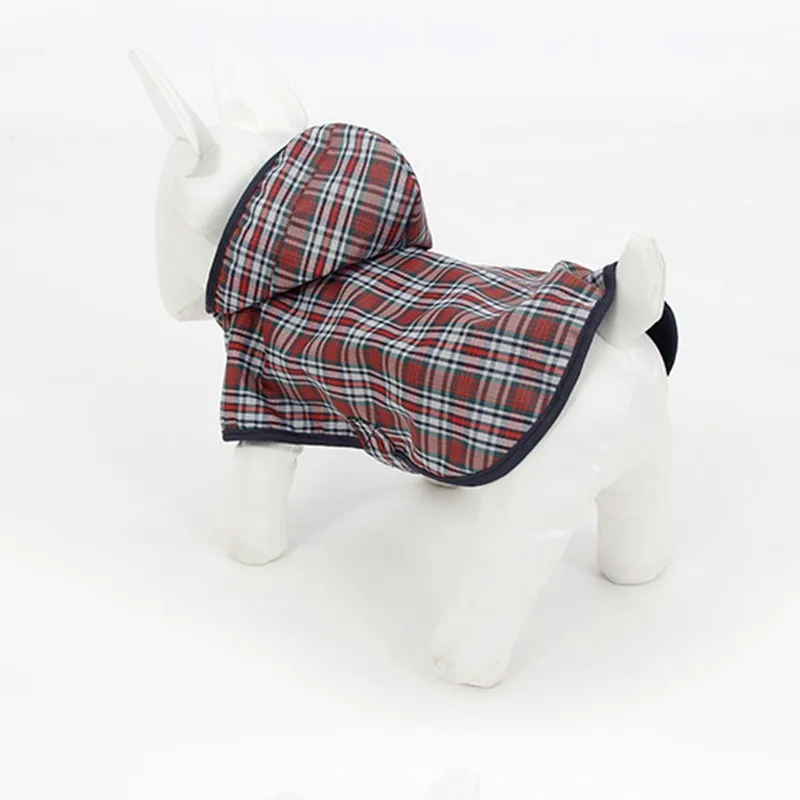США/AU/Англия/Франция/Германия собака кошка водонепроницаемая одежда куртка для питомца Паттер плед высокого качества Pet Поставщик продукции