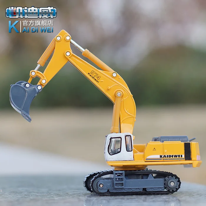 Бесплатная доставка Kaidiwei литой Сплав Инженерная модель автомобиля 1: 87 погрузчик