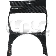 Сухой углерода Волокно глянцевых LHD Управление Панель Surround Обложка отделка комплект подходит для 2008- R8 V8 V10 spyder и купе