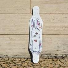 KOSTON pro carving style longboard deck with 8ply canada maple , hot air pressed long skateboard decks for cruising purpose