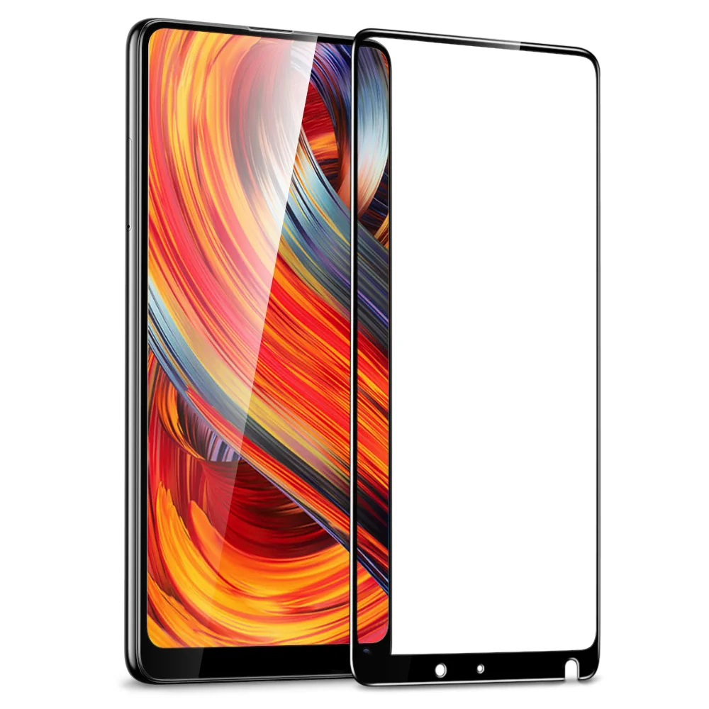 ESR Xiaomi mi X 2 2S Защита экрана для Xiao mi 8 8 SE закаленное стекло 3X более сильное 9H 3D полное покрытие Xiaomi mi 6 защитная пленка - Цвет: Black