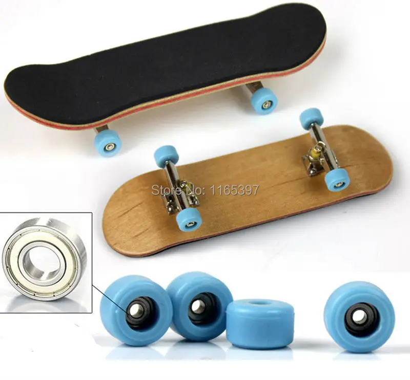 Wooden Deck Fingerboard Skateboard Sport Games Kids Gift Development Baby Toys-1
