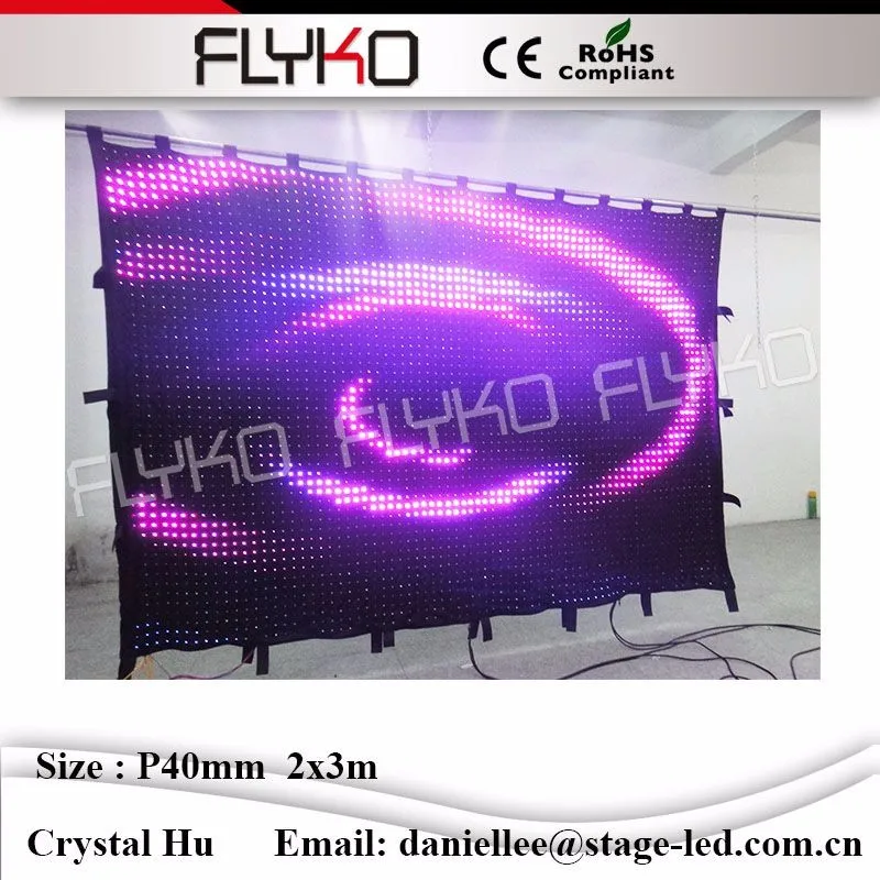LED video curtain965