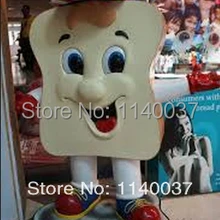 Талисман хлеб талисмана Пользовательские нарядное платье косплей мультфильм Mascotte костюм карнавальный костюм праздничный костюм