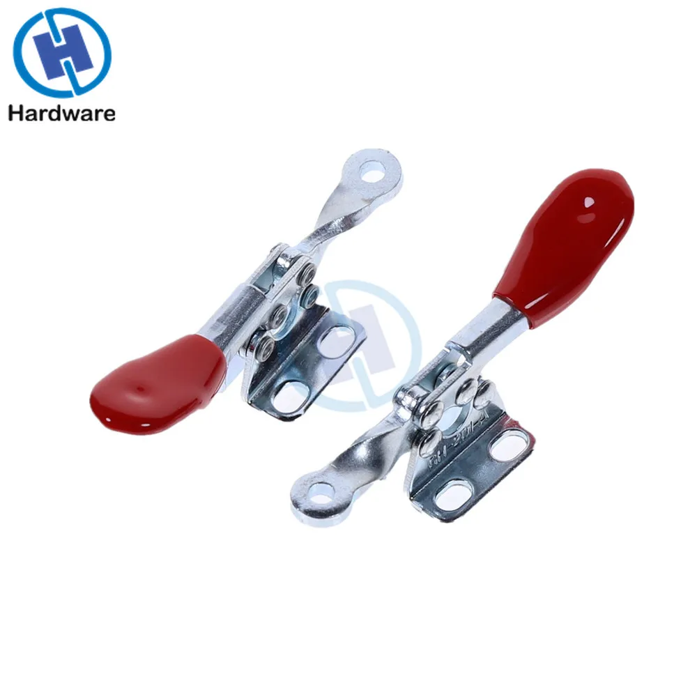 

4pcs Horizontal Toggle Clamp Quick-Release Toggle Clamps Set 27KG Vertical Toggle Clamp Hand Clip Tool GH-201A