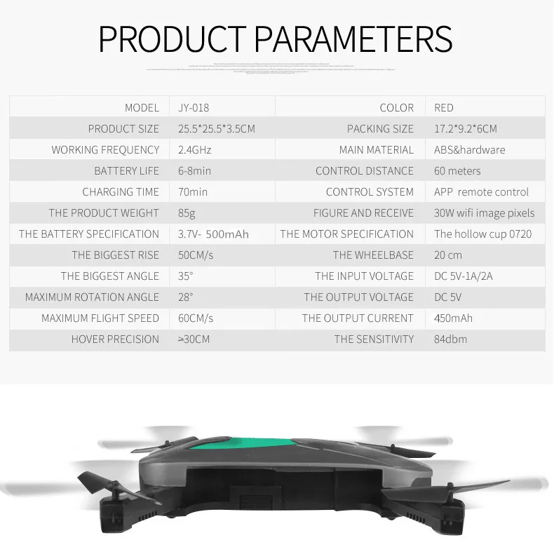 Мини складной селфи Дрон Elfie Карманный с камерой Wi Fi Rc Вертолет Дистанционное