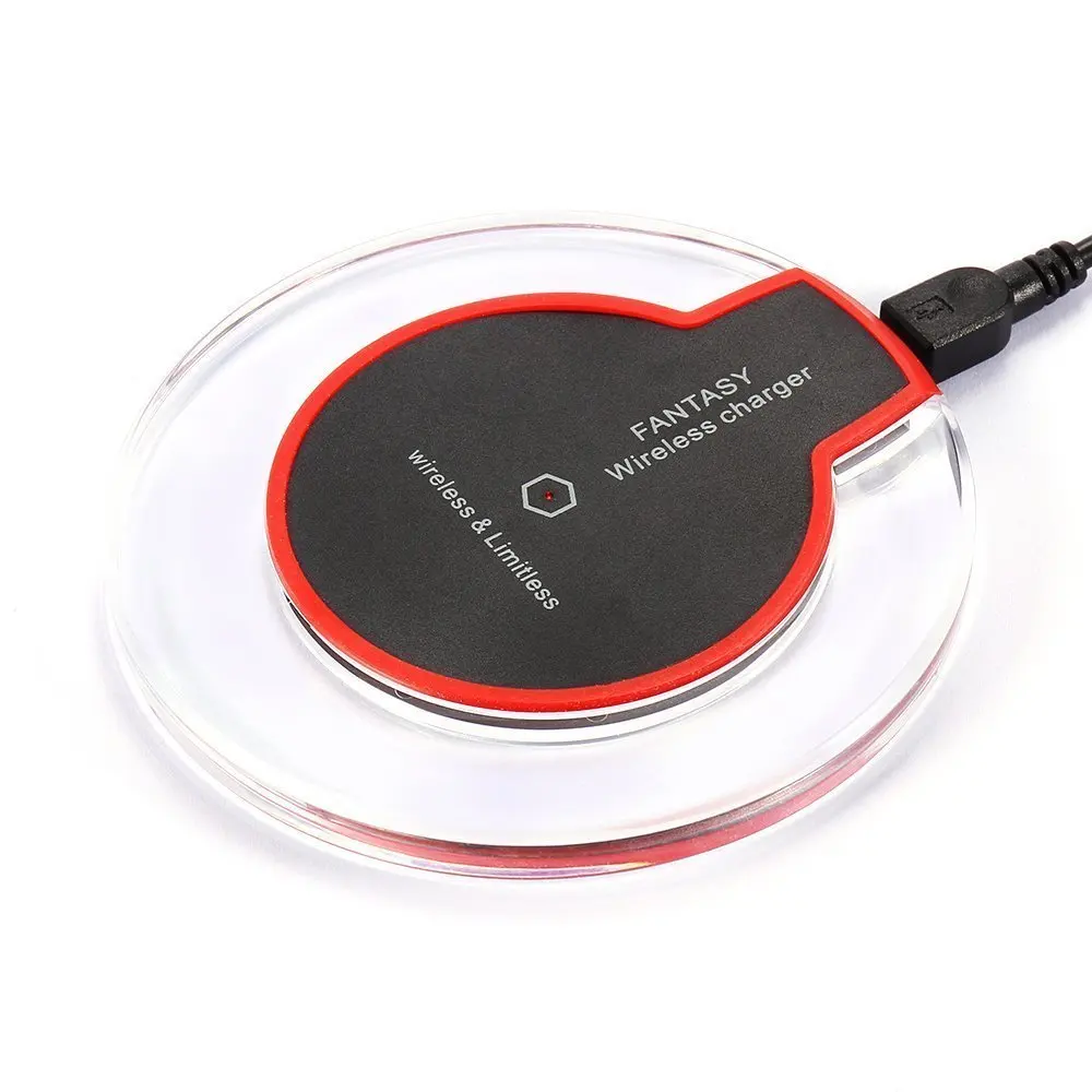 

Peaktop QI Wireless Charging Pad 5V For Apple iPhone 8/8 Plus, iPhone X, Samsung Note 8, S8/S8 Plus/S7/S7 Edge/S6, Nexus 7/6/5/4