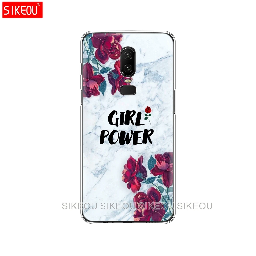 Силиконовый чехол для телефона Oneplus one plus 6 5T 5 3 A3000 A5000 Girl Power|Бамперы| |