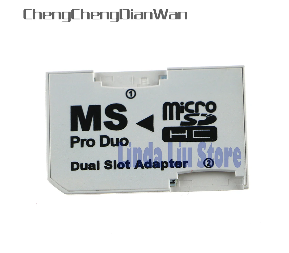 Chengdianwan двойной слот Micro SD TF для MS Memory Stick Pro Duo адаптер PSP1000 2000 3000 psp 1000 5 шт./лот|tf micro