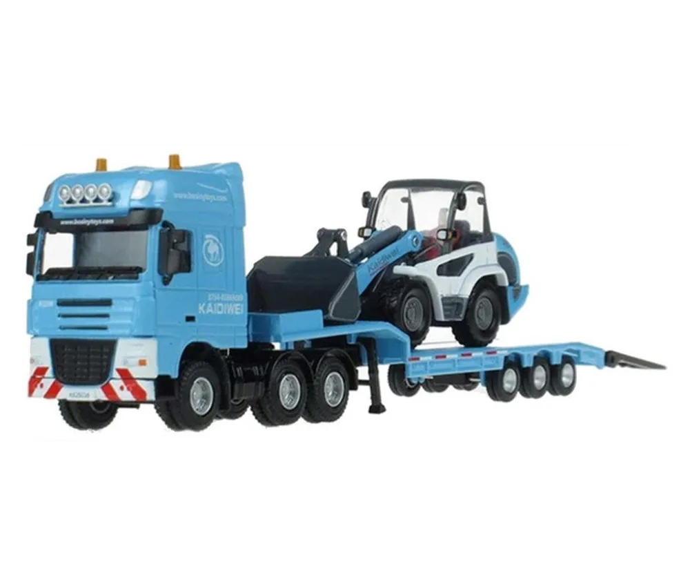2016 150 Skala Keren Raksasa Platform Truk Truk Terpasang Excavator