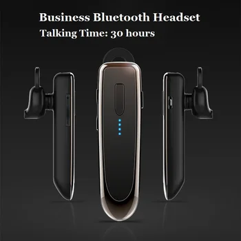 

Business Bluetooth Earphone Mini Wireless Headset with Mic Large Battery Stereo Headphone for iPhone Xiaomi Samsung Mobile Phone