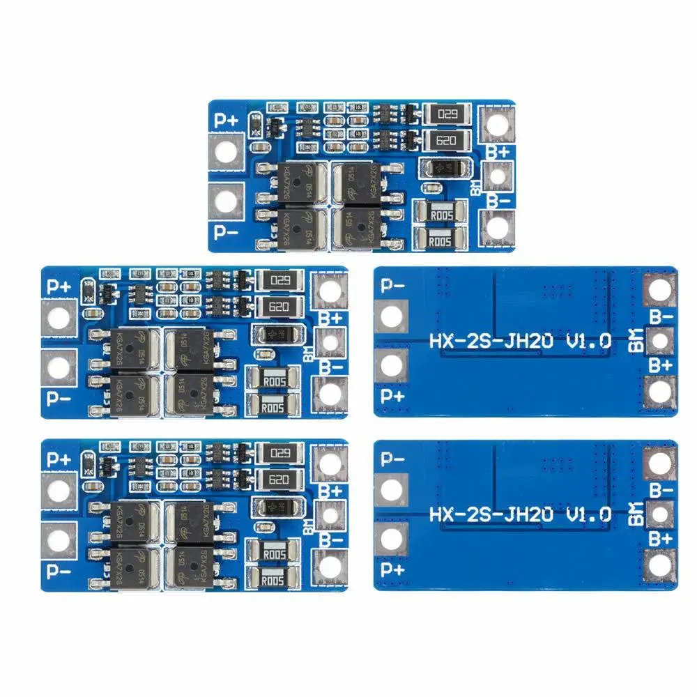 10 А 2S 7,4 В Защитная плата для литиевых батарей 8,4 в с функцией баланса защита от избыточного заряда